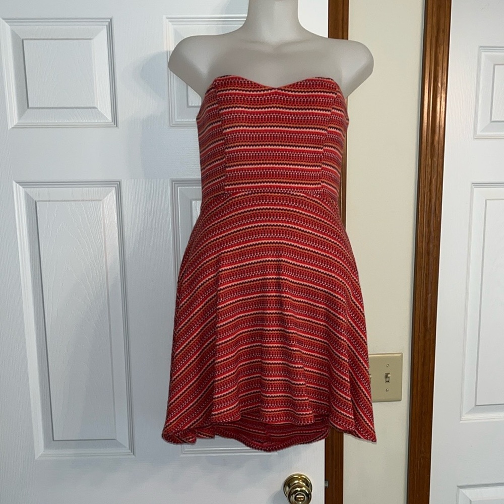 Pitaya Orange Sleeveless Dress